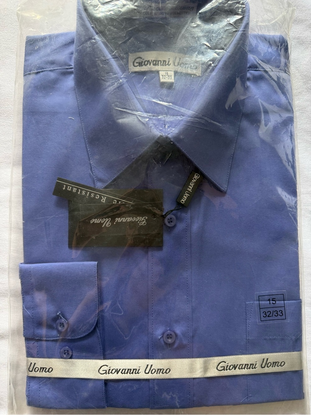 Men’s Blue Dress Shirt